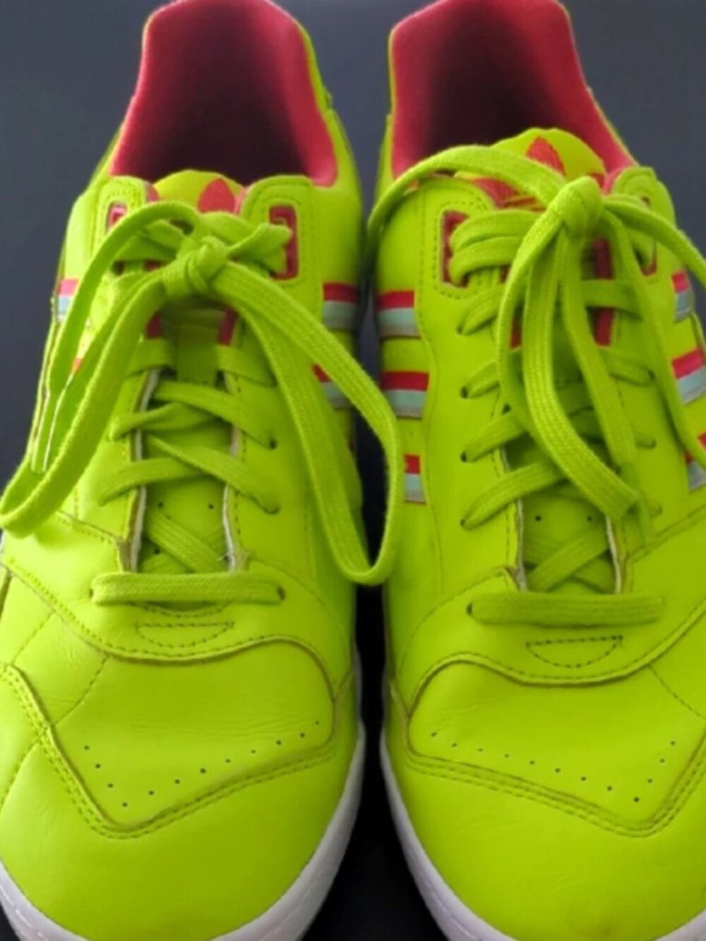 Adidas A.R Trainer Semi Solar Yellow Lush Red Sneaker Men Size 11